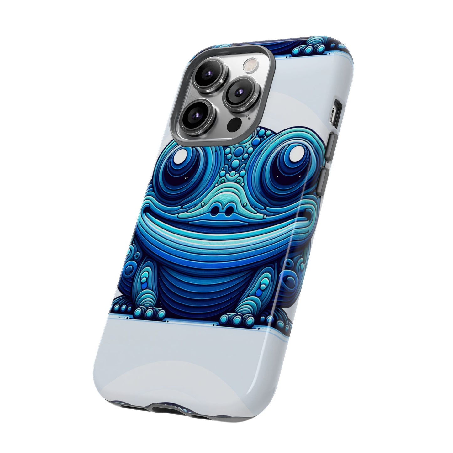 cool blue animal create 4 3d wrap protective phone case for smartphones with vibrant animal design and shock absorption