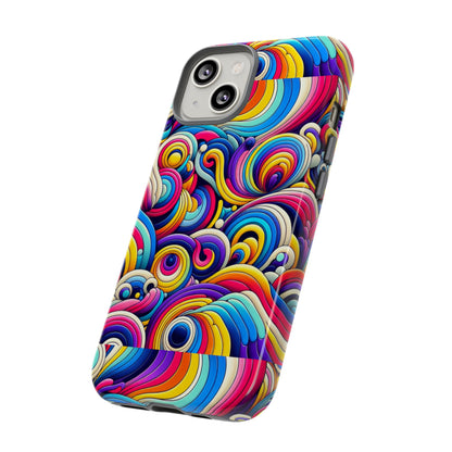 Pink Pattern Image 5 Protective Phone Case with 3D Wrap Design for Stylish Smartphone Protection