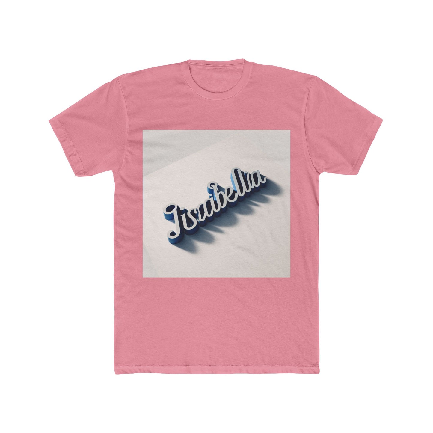 unisex t-shirt – alphabet blue 43 graphic tee for men & women, comfortable cotton blend casual wear