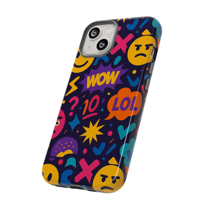 Vibrant 3D Emoji Phone Case with Fun Multicolour Design for Stylish Protection Compatible with iPhone 13, 14, 15 & 16 – All Models Including Pro, Pro Max & Plus