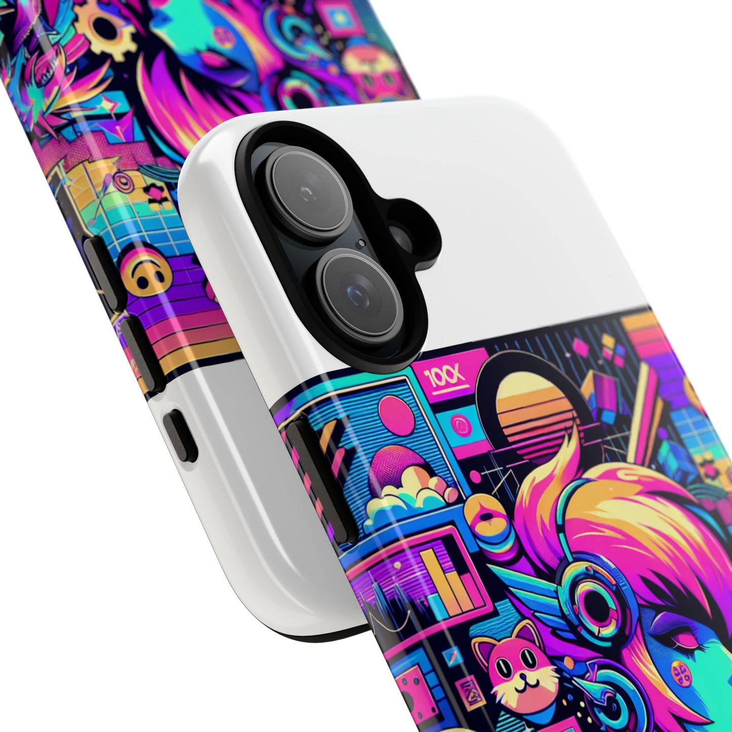 no riz still hits 3d wrap protective phone case for anime lovers, durable shock absorption, uv protected, unique style for smartphones