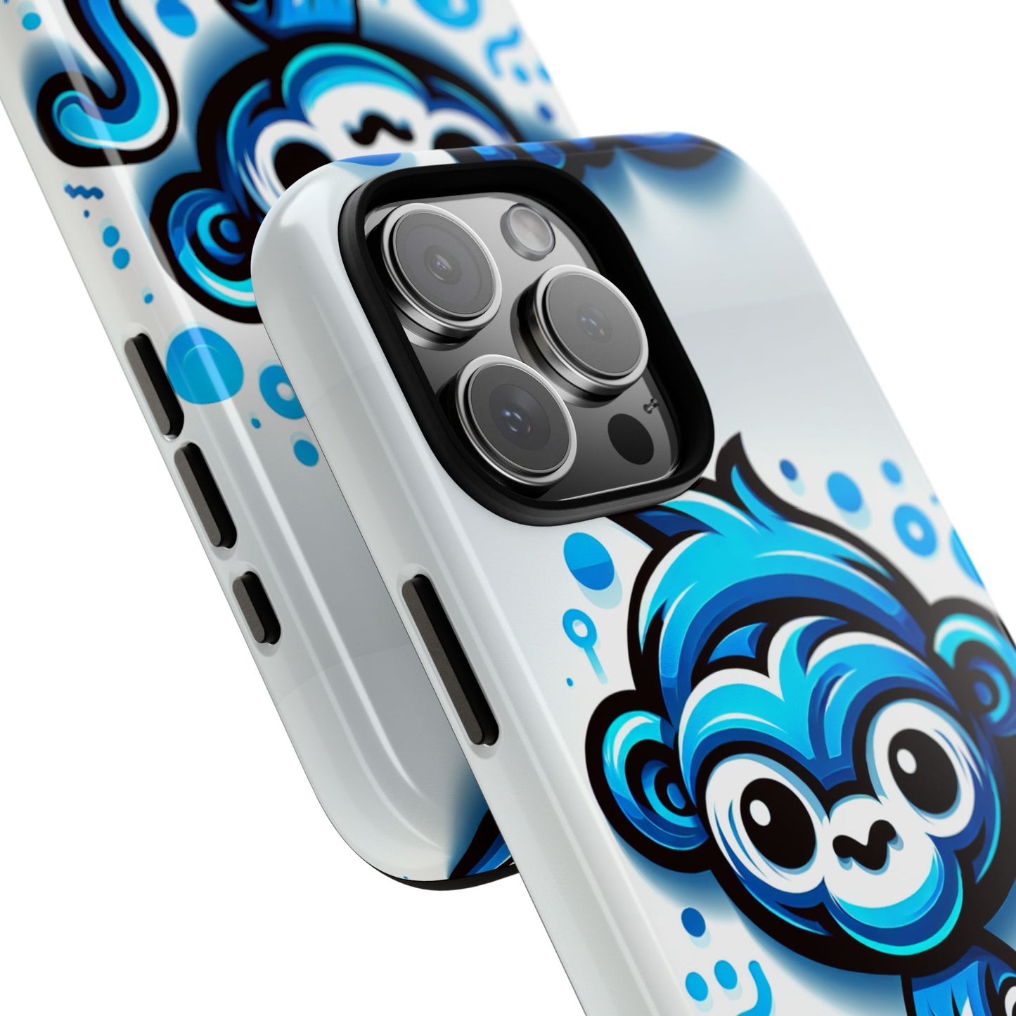 blue animal create 19 cartoon animal phone case with 3d wrap design shock absorption for smartphones compatible with iphone and android devices