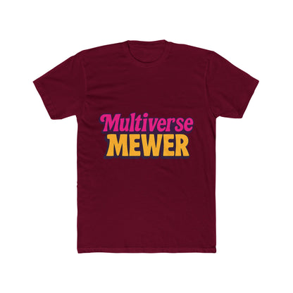 Multiverse Mewer Unisex T-Shirt - Science Fiction Cat Graphic Tee, Multicolor Design - Perfect Sci-Fi Apparel for Cat Lovers
