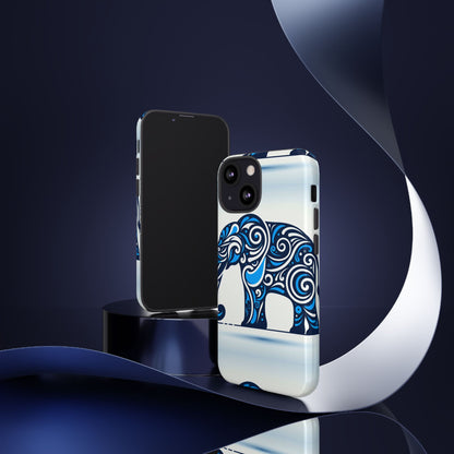 Blue Animal Create 14 3D Wrap Protective Phone Case for Smartphones with Vivid Anime and Comic-Inspired Design UV Protected Shock Absorbing Durable TPU Cover for Tech Enthusiasts and Gift Ideas