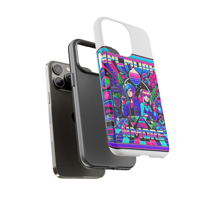 Npc No More 3D Wrap Protective Phone Case for Anime Lovers