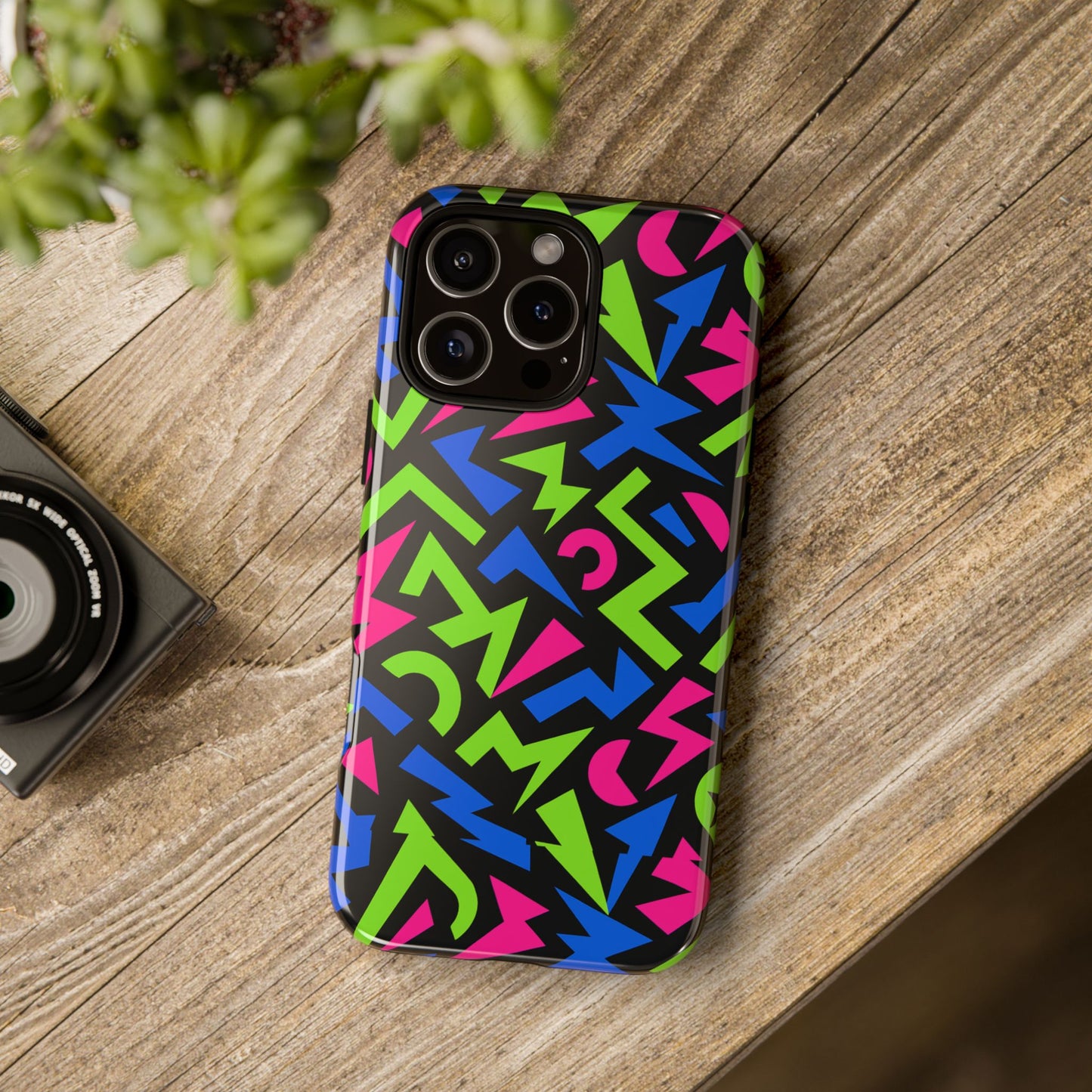 y2k multicolour 4 protective phone case with 3d design – stylish protection for unisex smartphones compatible with iphone 13, 14, 15 & 16 – all models including pro, pro max & plus