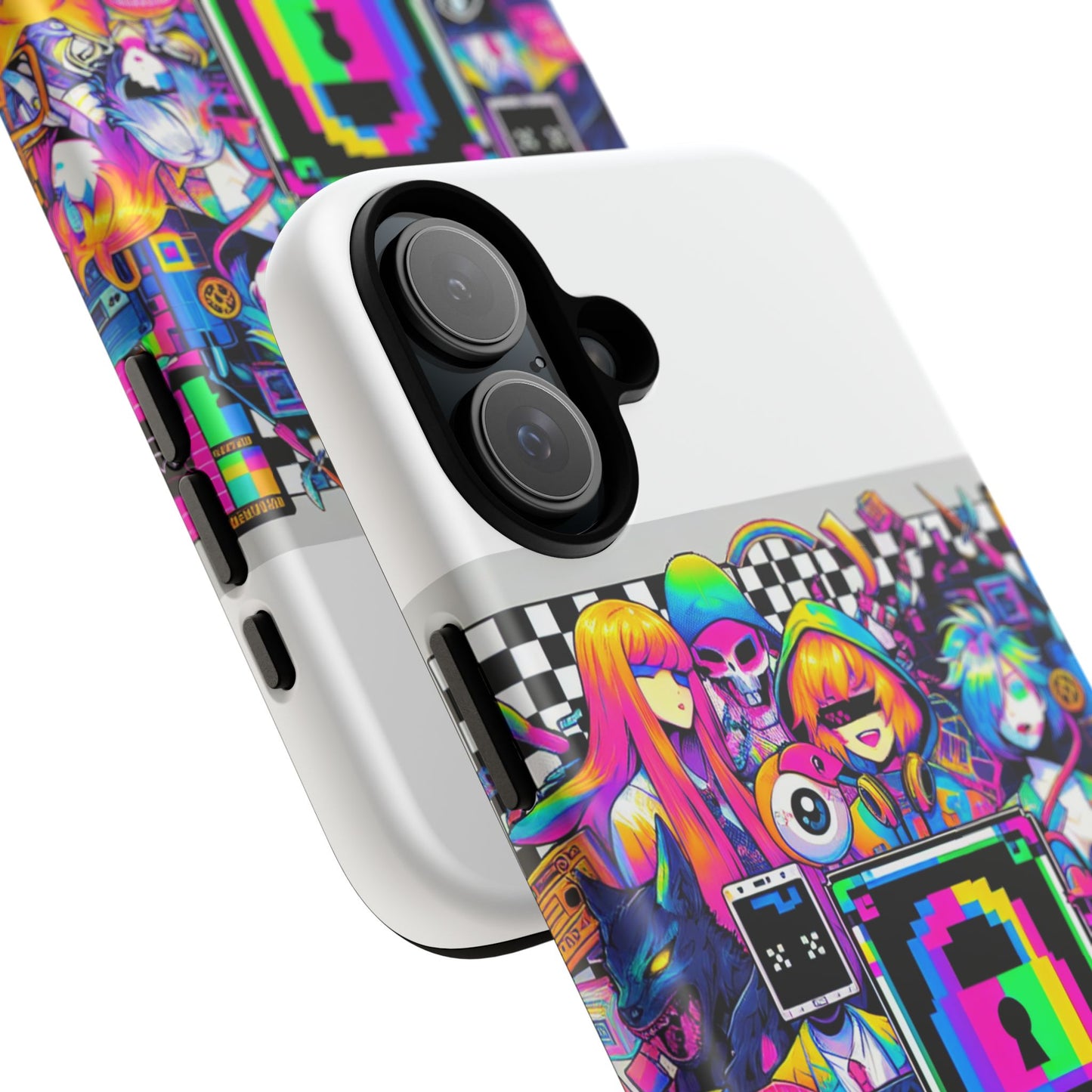 rizzception unlocked 3d wrap protective phone case for anime lovers