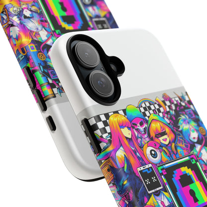 Rizzception Unlocked 3D Wrap Protective Phone Case for Anime Lovers, Durable Silicone Liner, UV Protected, Stylish Accessories for Smartphones