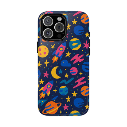 Vibrant 3D Space Theme Protective Phone Case for Trendsetters and Creatives Stylish Protection Compatible with iPhone 13, 14, 15 & 16 – all models including Pro, Pro Max & Plus