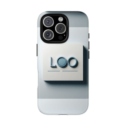 Leo Blue Anime Retro Comic Style Shockproof Phone Case for Men and Women with Vibrant 3D Wrap Design