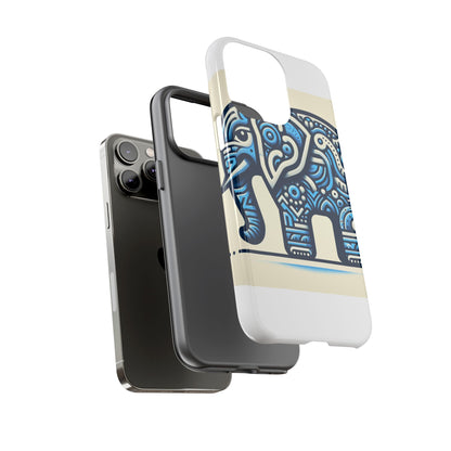 Vibrant 3D Elephant Design Phone Case for Stylish Protection and Unique Aesthetic Compatible with iPhone 13, 14, 15 & 16 – all models including Pro, Pro Max & Plus