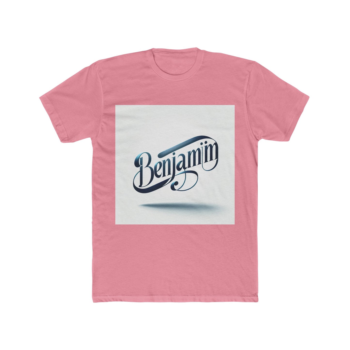 alphabet blue unisex t-shirt – comfortable premium cotton graphic tee for casual wear