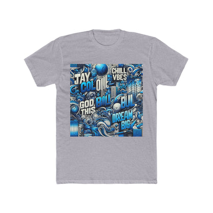Stylish & Comfortable Unisex T-Shirt for Men & Women - Aesthetic Blue Graphic Tee