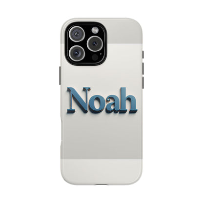 Coolname Noah Blue 3D Wrap Phone Case for Men Women Shockproof Protective Cover with Vibrant Anime and Comic Design