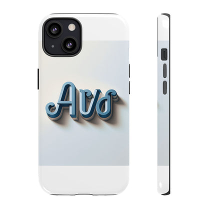 Vibrant 3D Wrap Protective Phone Case in Retro Blue Design – Trendy Accessory for Fashion-Forward Users Compatible with iPhone 13, 14, 15 & 16 – all models including Pro, Pro Max & Plus