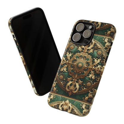 Pattern Image 2 Vibrant Comic Style Phone Case for Men and Women with Ornate Baroque Design Compatible with iPhone 13, 14, 15 & 16 – all models including Pro, Pro Max & Plus