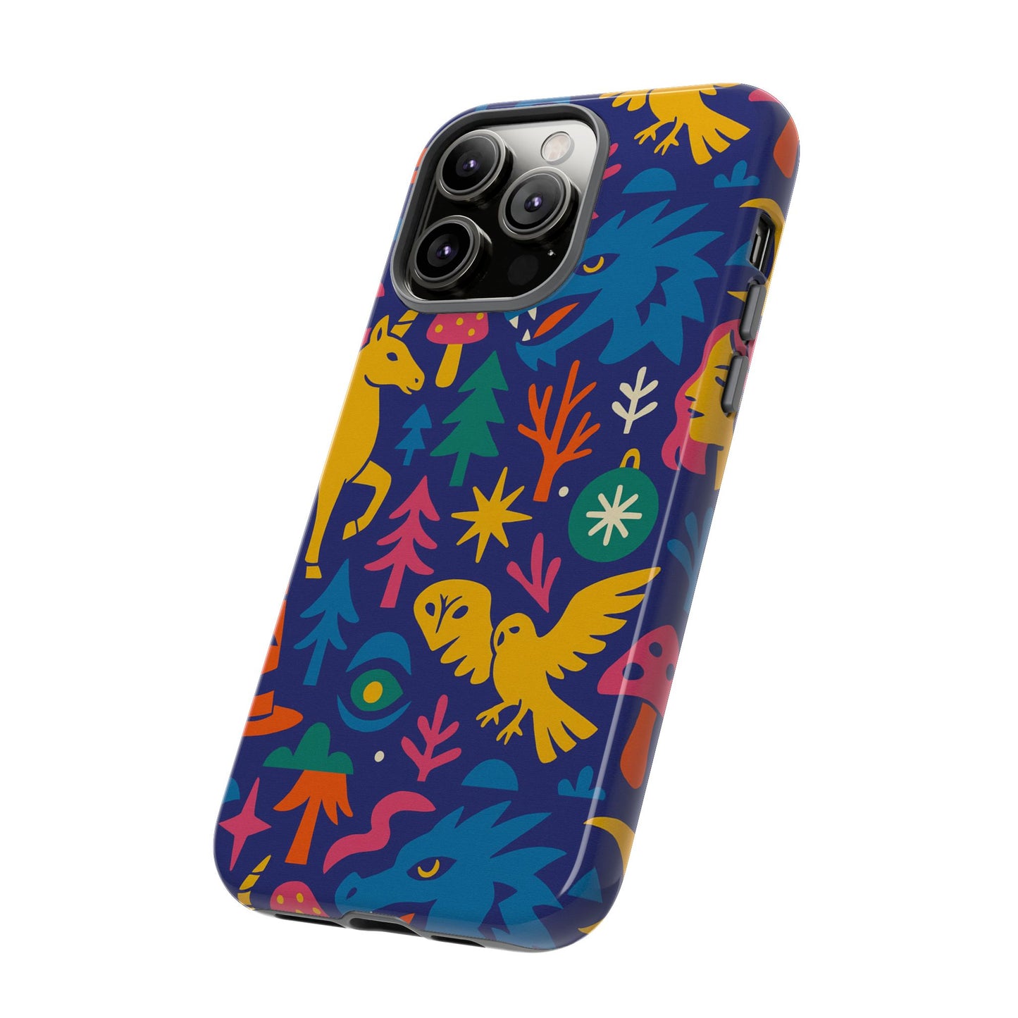 vibrant retro 3d wrap protective phone case with funky multicolour design stylish accessory for self-expression compatible with iphone 13, 14, 15 & 16 – all models including pro, pro max & plus