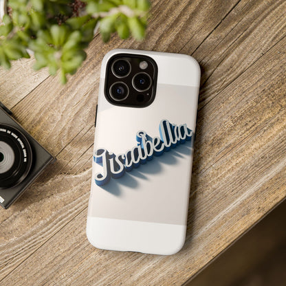 Vibrant 3D Alphabet Design Protective Phone Case in Blue for Unique Style and Self-Expression Compatible with iPhone 13, 14, 15 & 16 – all models including Pro, Pro Max & Plus