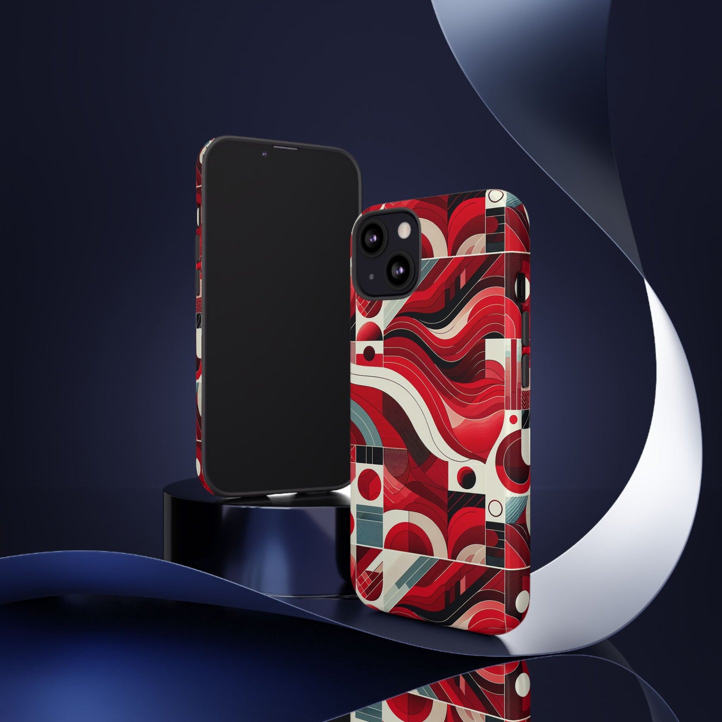 pattern image 2 vibrant shockproof phone case for anime and comic fans