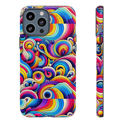 Pink Pattern Image 5 Protective Phone Case with 3D Wrap Design for Stylish Smartphone Protection
