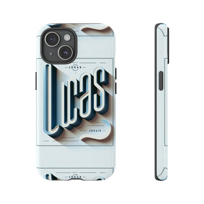 Lucas Blue Phone Case with 3D Wrap Design for Smartphones Compatible with iPhone and Android Devices Shockproof Protective Cover for Anime and Comic Fans