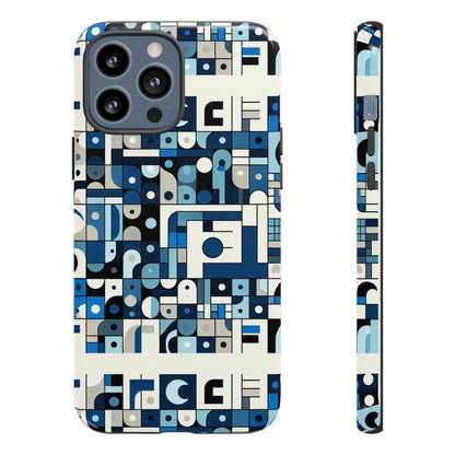 Blue Alphabet F Letter Phone Case for Smartphones, Durable Shockproof TPU Cover with Vivid 3D Wrap Design for Tech Enthusiasts and Anime Fans