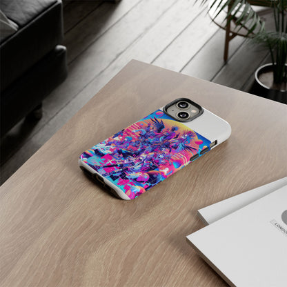 Zero Npc Energy Vibrant 3D Protective Phone Case for Anime Lovers