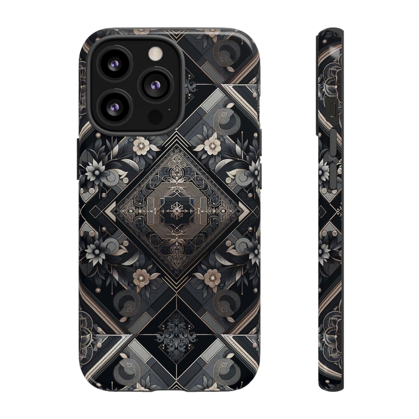 blackpattern image 3 vibrant shockproof phone case for anime and comic fans