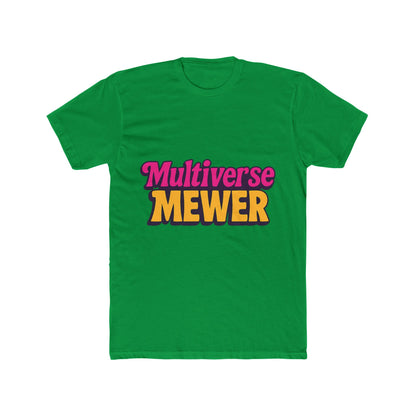 Multiverse Mewer Unisex T-Shirt - Science Fiction Cat Graphic Tee, Multicolor Design - Perfect Sci-Fi Apparel for Cat Lovers