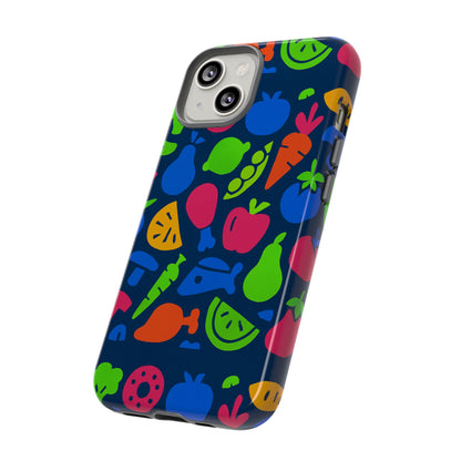 Vibrant 3D Fruit Pattern Protective Phone Case with Glossy Finish for Stylish Protection, Compatible with iPhone 13, 14, 15 & 16 – all models including Pro, Pro Max & Plus