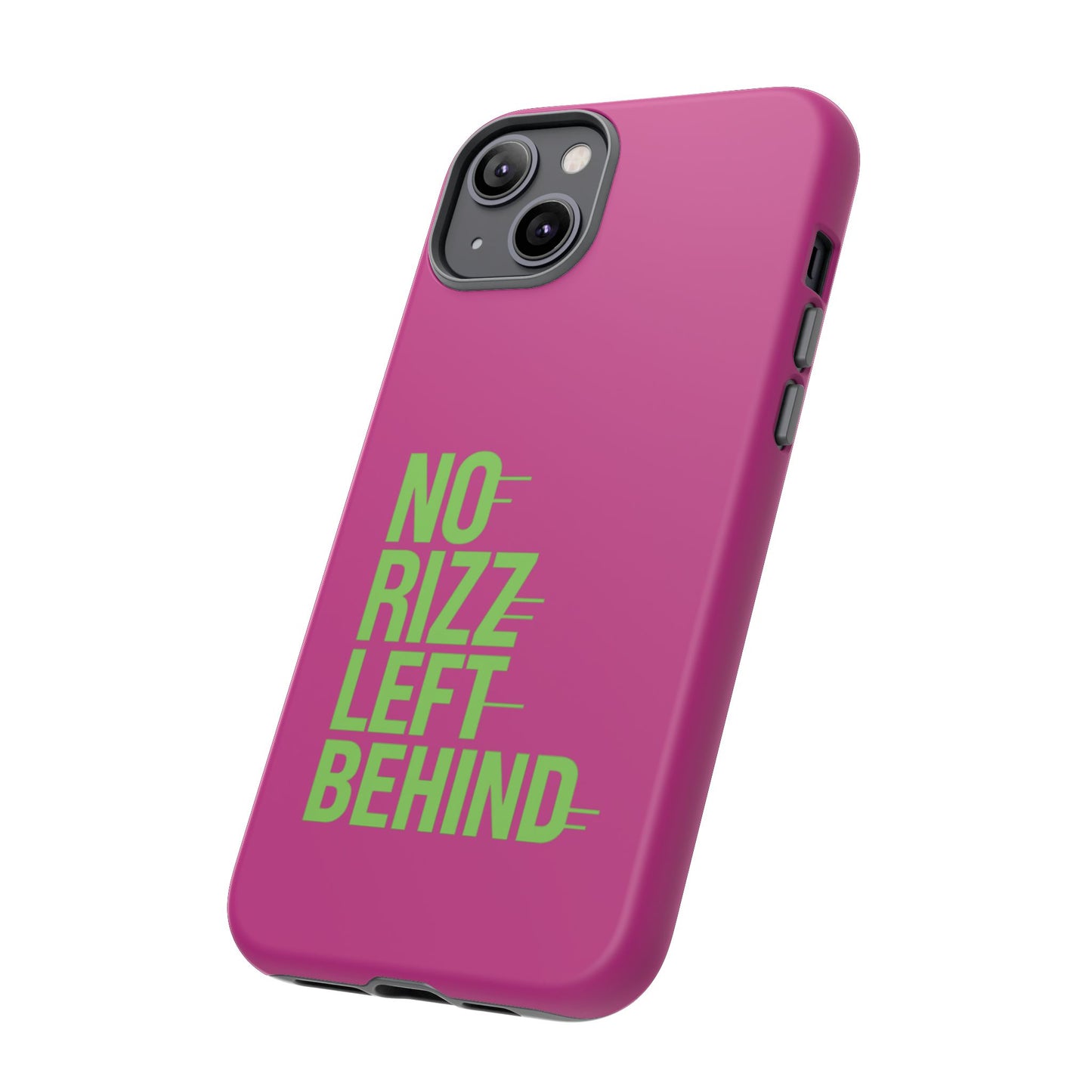 tough cases - no rizz left behind phone case for ultimate protection and style