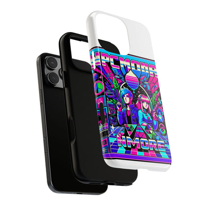 Npc No More 3D Wrap Protective Phone Case for Anime Lovers