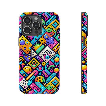 Pattern Image 2 Vibrant 3D Phone Case for Anime and Comic Fans Stylish Protection for Smartphones Compatible with iPhone 13, 14, 15 & 16 – all models including Pro, Pro Max & Plus