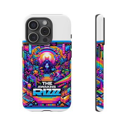 The Rizz Awakens 3D Wrap Protective Phone Case for Anime and Comic Lovers
