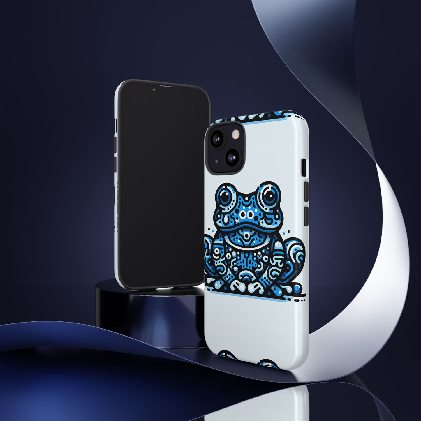 blue animal create 28 3d wrap protective phone case for smartphones shockproof durable tpu with vivid anime and comic design