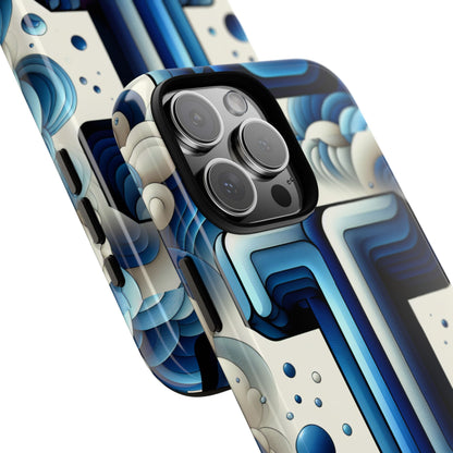 Blue Alphabet T Phone Case with 3D Wrap Design for Kids and Teens Shockproof TPU Cover with Vivid Colours and Anime-Inspired Graphics