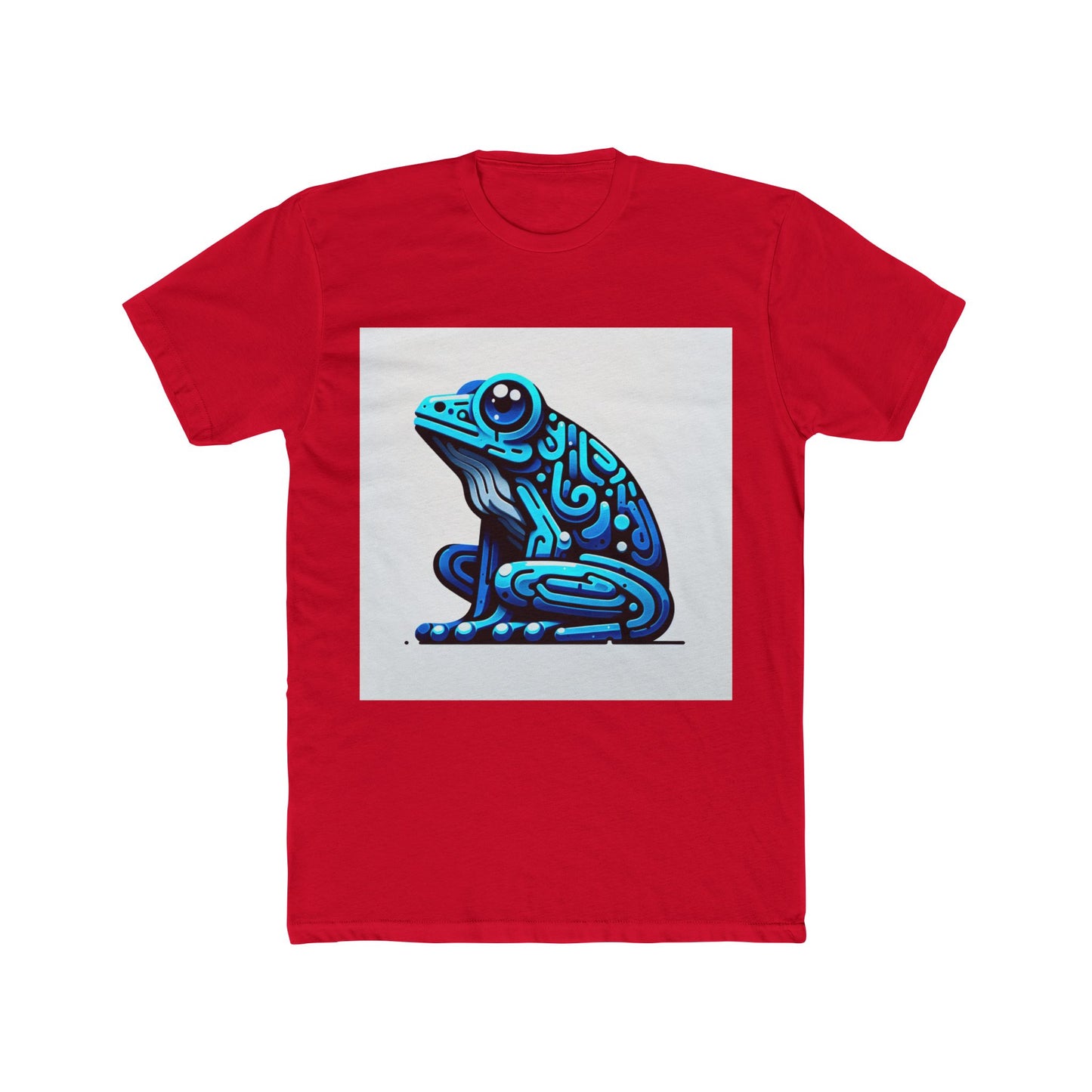 animal graphic unisex t-shirt blue 21 – trendy casual apparel for men and women