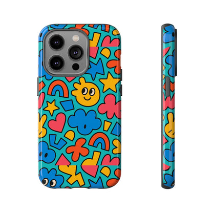 Vibrant Cartoon 3D Wrap Protective Phone Case with Fun Playful Design for Smartphone Lovers Compatible with iPhone 13, 14, 15 & 16 – All Models Including Pro, Pro Max & Plus