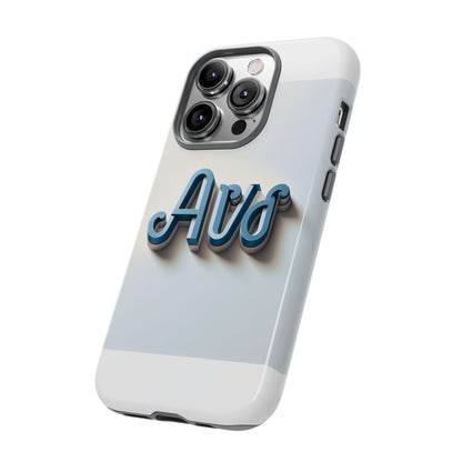 Vibrant 3D Wrap Protective Phone Case in Retro Blue Design – Trendy Accessory for Fashion-Forward Users Compatible with iPhone 13, 14, 15 & 16 – all models including Pro, Pro Max & Plus