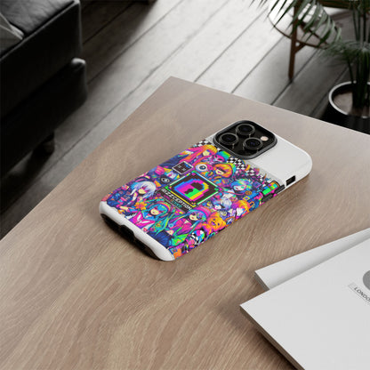 Rizzception Unlocked 3D Wrap Protective Phone Case for Anime Lovers