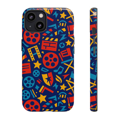 Vibrant 3D Movie Icons Protective Phone Case for Kids and Adults – Stylish Accessory – Compatible with iPhone 13, 14, 15 & 16 – all models including Pro, Pro Max & Plus