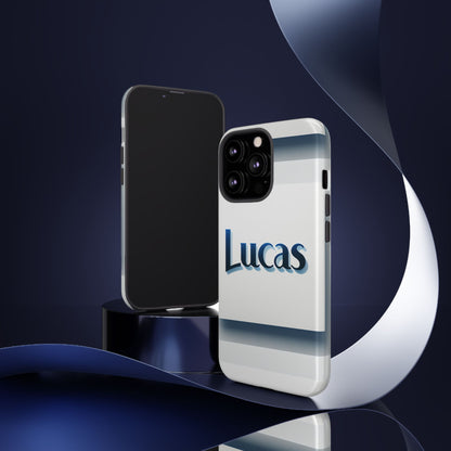 Coolname Lucas Blue 3D Wrap Protective Phone Case for Smartphones with Vibrant Anime and Comic Art Design Shockproof and UV Protected Durable TPU Cover