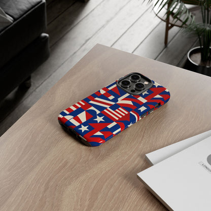 Vibrant Geometric 3D Wrap Protective Phone Case for Stylish Expression Compatible with iPhone 13, 14, 15 & 16 – All Models Including Pro, Pro Max & Plus