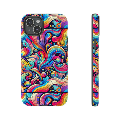 Pink Pattern Image 2 Smartphone Case with 3D Wrap Design for Stylish Protection