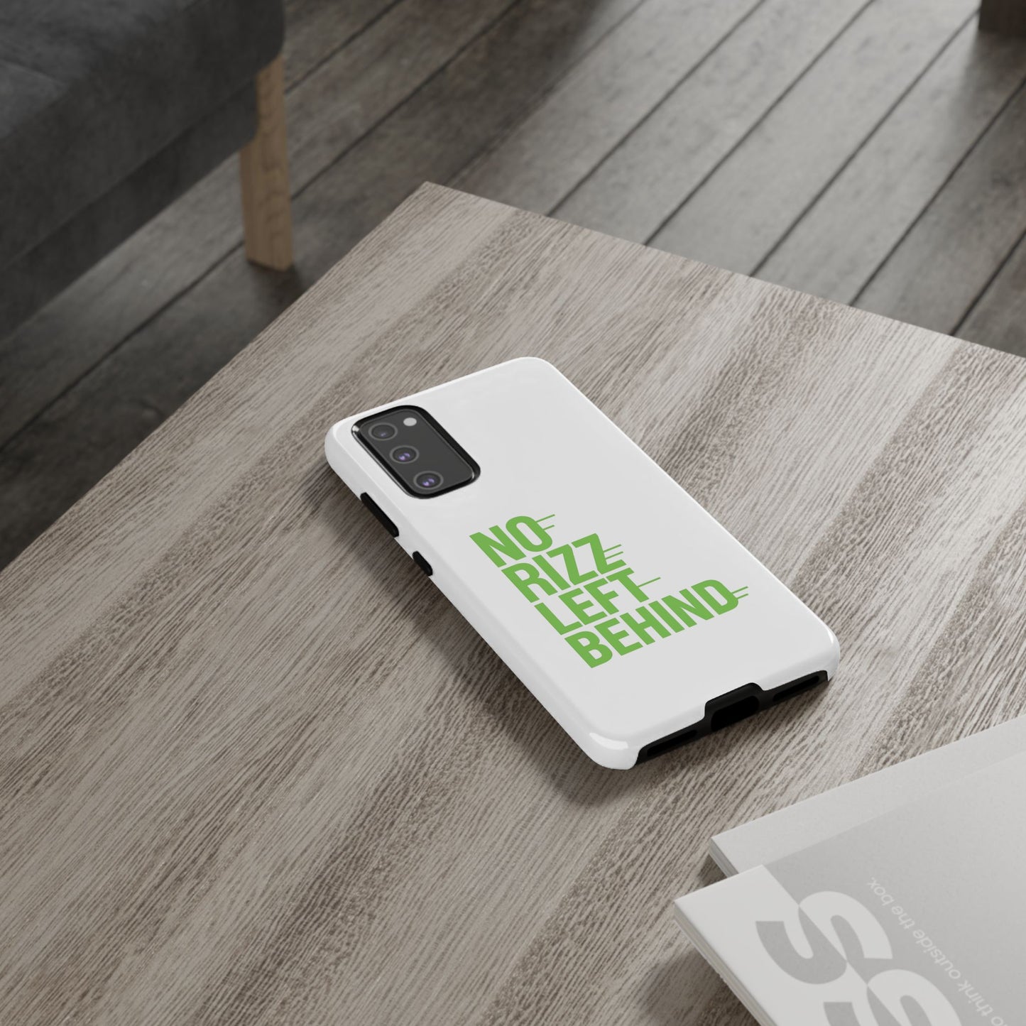tough cases - no rizz left behind phone case for protection and style