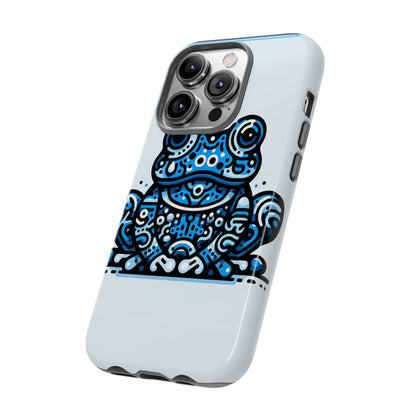 Blue Animal Create 28 3D Wrap Protective Phone Case for Smartphones Shockproof Durable TPU with Vivid Anime and Comic Design