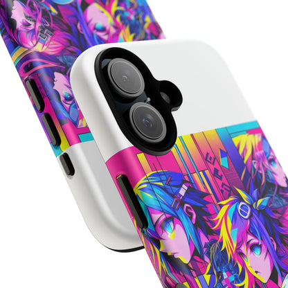 Cap-Free Culture Protective Phone Case with 3D Wrap Design, Durable Silicone Liner, UV Resistant, Ideal Gift for Anime and Comic Fans