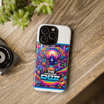 The Rizz Awakens 3D Wrap Protective Phone Case for Anime and Comic Lovers