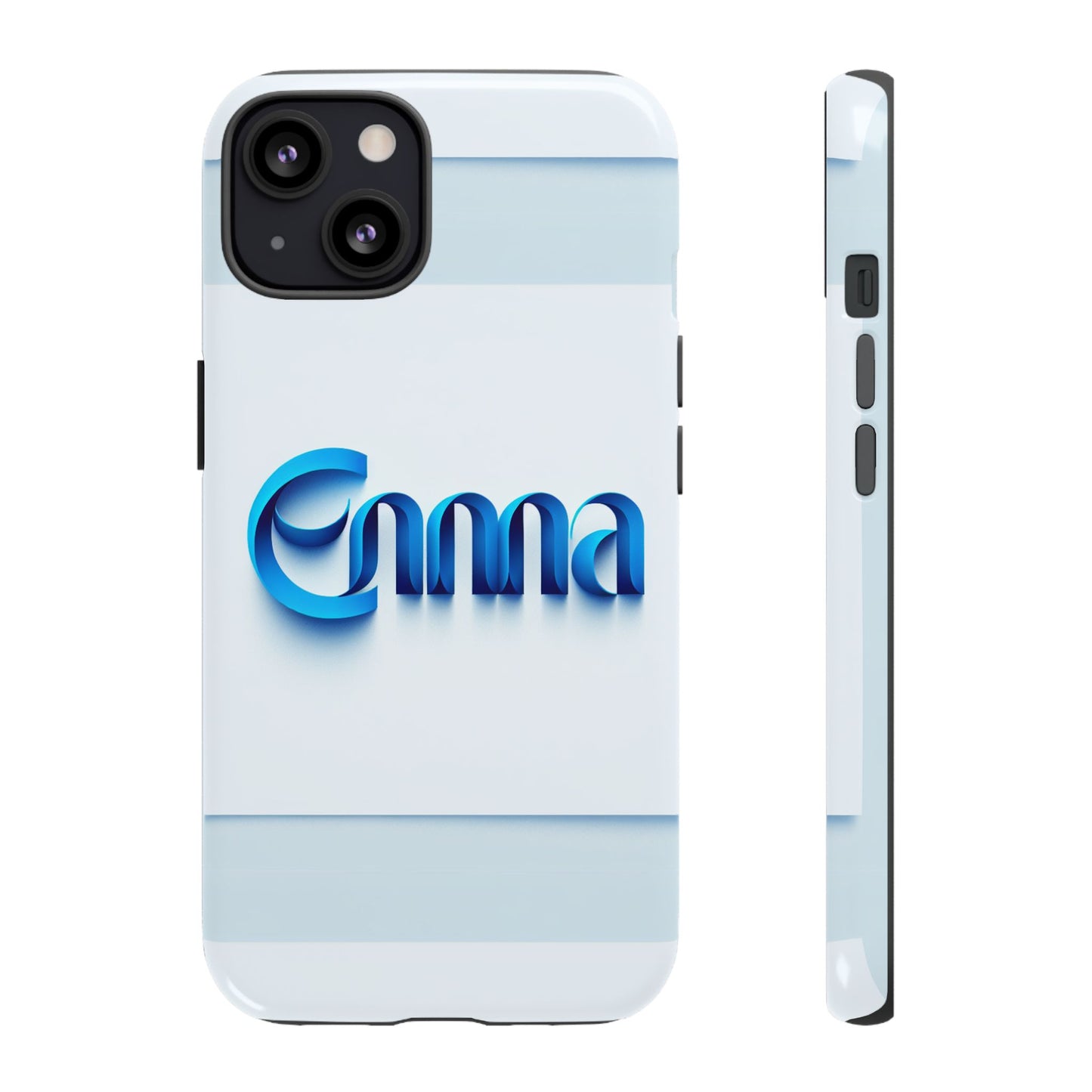emma blue 3d wrap protective phone case for smartphones with vivid anime comic design shock absorption and uv protection