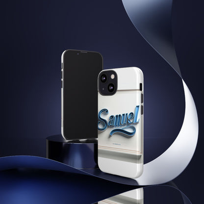 Stylish Blue 3D Wrap Protective Phone Case for Smartphones – Unique Accessory for Creative Individuals Compatible with iPhone 13, 14, 15 & 16 – all models including Pro, Pro Max & Plus